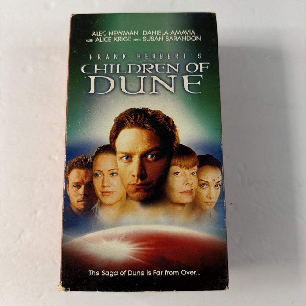 Frank Herbert's Children Of Dune VHS Alex Newman Daniela Amavia Alice Krige